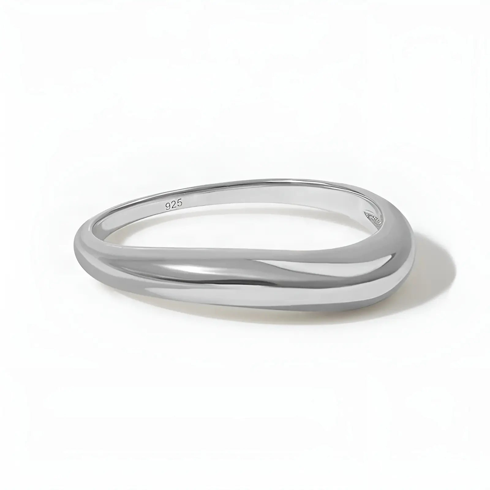 Wave dome ring